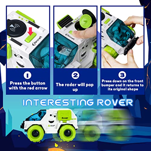 Best deal 🎁 Space Toys For Kids Rocket Ship Toys For Kids With Space Shuttle Astronaut Figures And Space Rover Space Toys For Boys 5-8 Spaceship Toy For Kids Astro Boy Figure Toys For 3 Year Old Boys 🛒