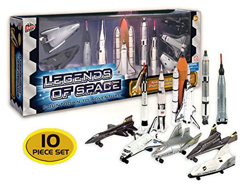 Best Pirce ⌛ Legends Of Space : Countdown To Adventure – History Of American Space Flight 10 Piece Set ✔️