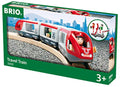 Hot Sale 🔥 RIO World 33505 – Travel Train – 5 Piece Wooden Toy Train Set For Kids Age 3 And Up ✨