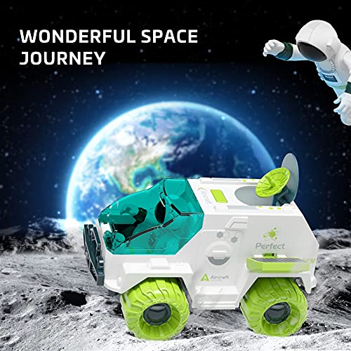 Cheap 🤩 Space Shuttle Toys For 3 4 5 6 7 Year Old Boys [Lights &amp; Sounds] Space Toys For Kids 3-5 With 2 Astronauts Toy Shuttle And Rover Spaceship Toys Playsets 🥳 Birthday Easter Boys 👧 Girls 😍