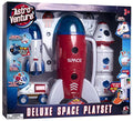 Flash Sale ⭐ Stro Venture Deluxe Space Playset Toy – Space Shuttle Space Station &amp; Capsule Space Rover &amp; Rocket W/Lights And Sound – Space Toys For Boys And 👧 Girls 🧨